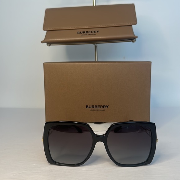 💯 - New - Burberry Luna BE4332F 30018G Sunglasses Women's Black/Grey Gradien… - Picture 2 of 13